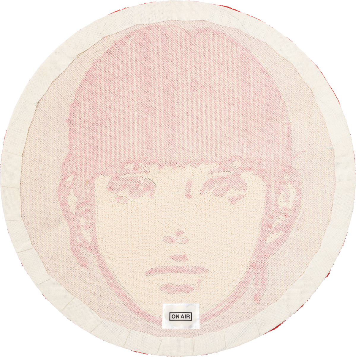 ラグ・カーペット Kyne Stamp Circle Rug by ROOM Pink Kyne Stamp Circle Rug by ROOM (Pink) – ON AIR