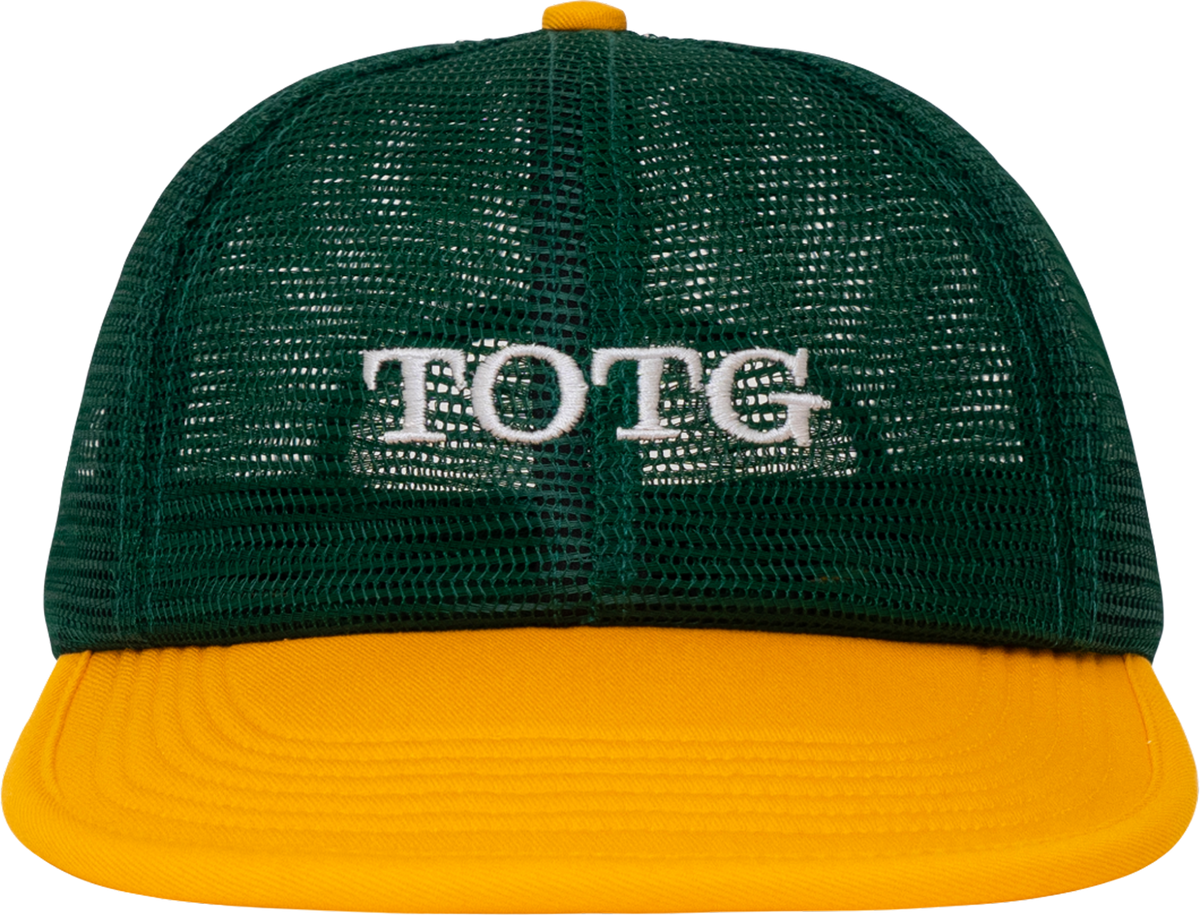 Tour Novelty Mesh Cap (Green / Gold) - TOTG – ON AIR