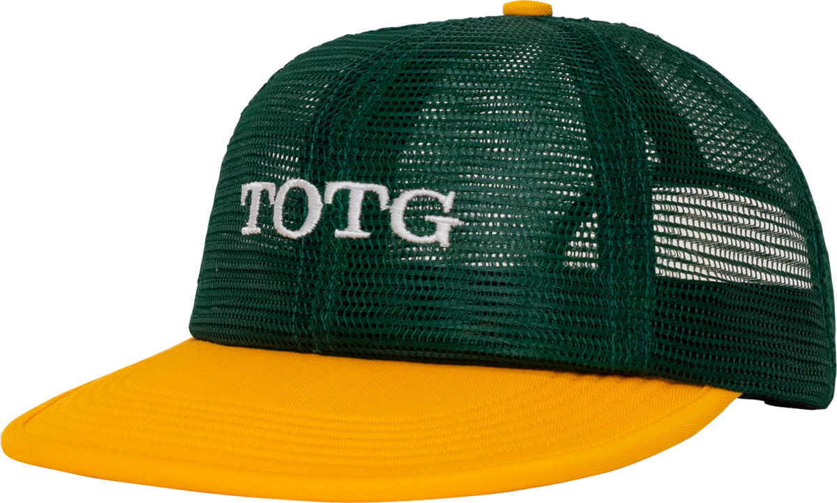 Tour Novelty Mesh Cap (Green / Gold) - TOTG – ON AIR