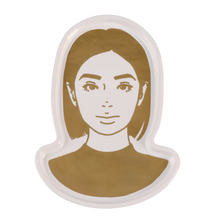 Load image into Gallery viewer, Kyne Gold Ceramic Tray & Mug Set