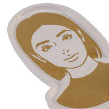 Load image into Gallery viewer, Kyne Gold Ceramic Tray & Mug Set