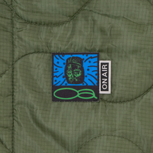 Load image into Gallery viewer, Reflective Basic Logo Liner Jacket (Olive)