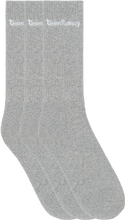 Load image into Gallery viewer, Sports Sock 3 pack (Heather Grey) - Vivien Ramsay