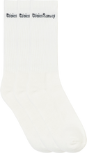 Load image into Gallery viewer, Sports Sock 3 pack (White) - Vivien Ramsay
