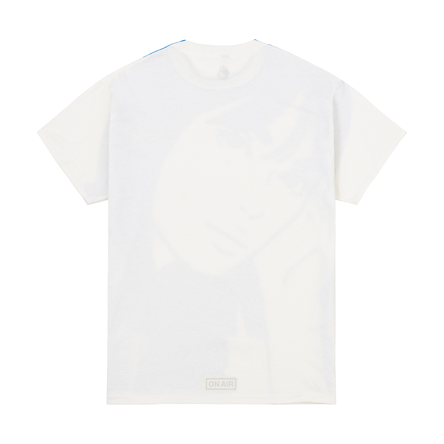 Allover Kyne S/SL Tee (White / Blue) – ON AIR