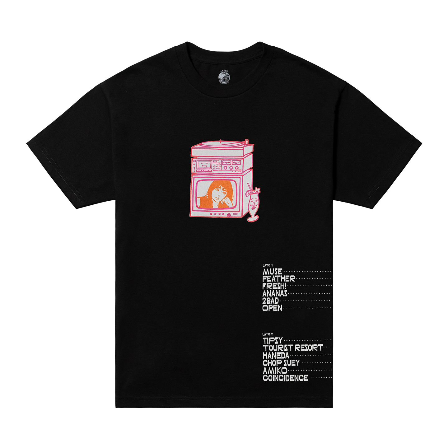 Zoundtracks S/SL Tee (Black)