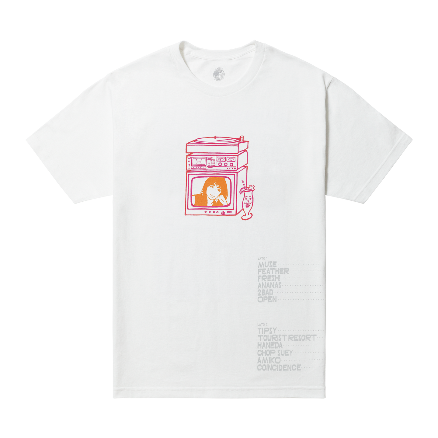 Zoundtracks S/SL Tee (White)