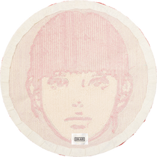 Load image into Gallery viewer, Kyne Stamp Circle Rug by ROOM (Pink)
