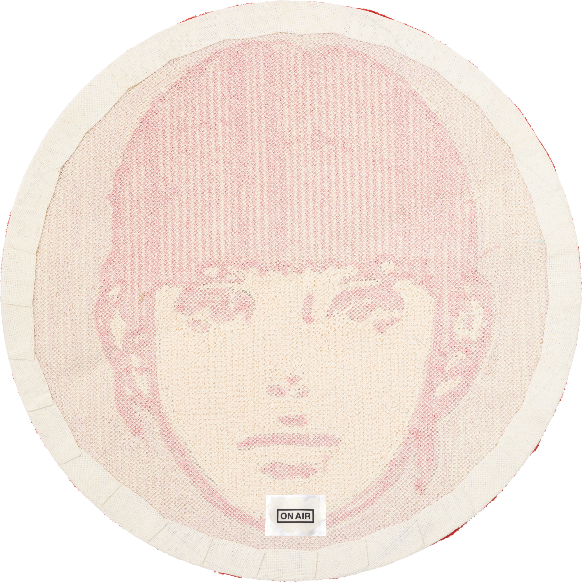 ラグ・カーペット Kyne Stamp Circle Rug by ROOM Pink Kyne Stamp Circle Rug by ROOM (Pink) – ON AIR