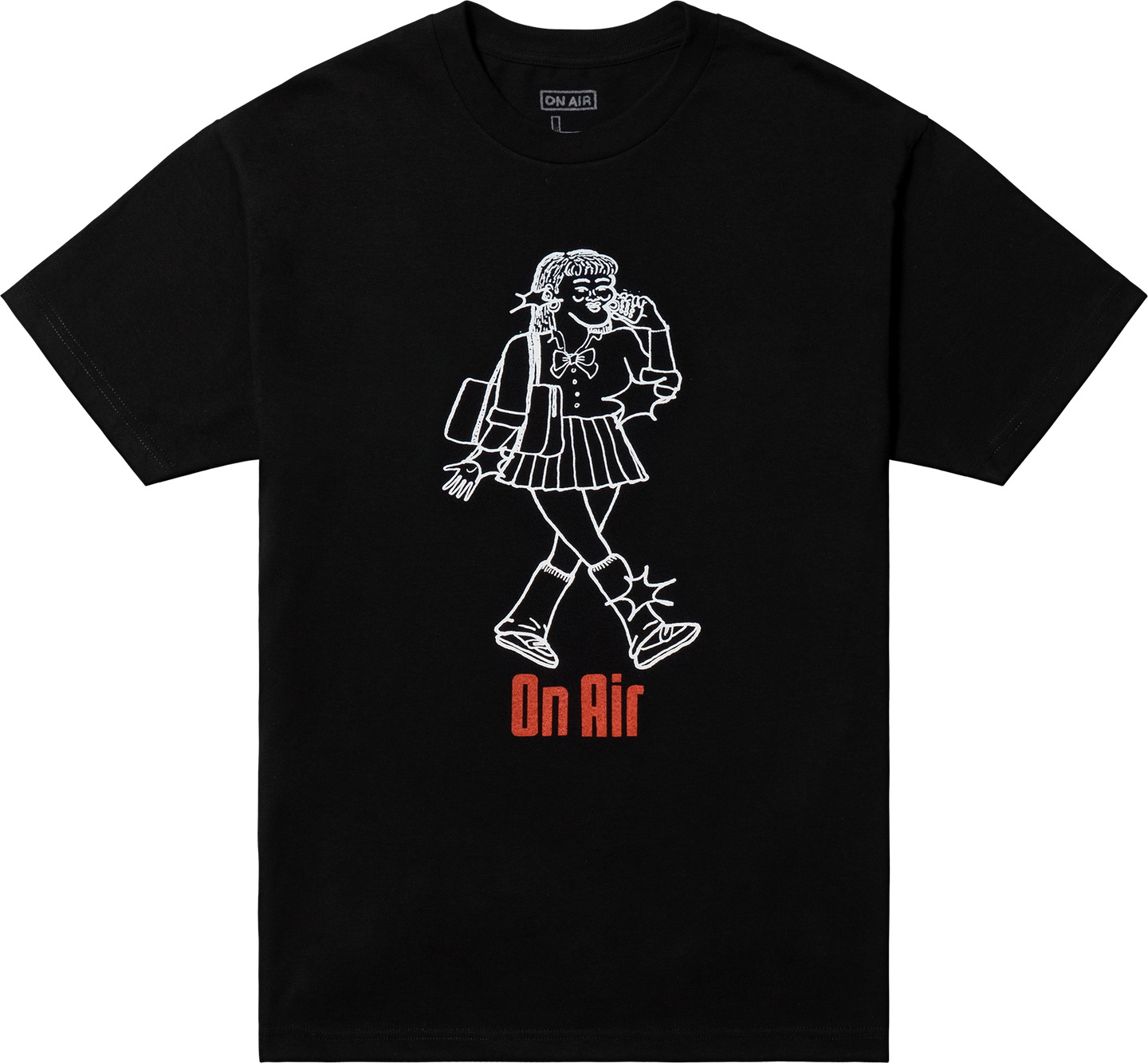 女子高生 S/SL Tee (Black)