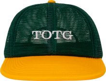 Load image into Gallery viewer, Tour Novelty Mesh Cap (Green / Gold) - TOTG
