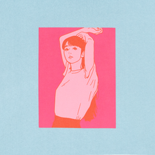 Load image into Gallery viewer, Kyne 2025 Heavyweight Fleece Pullover Hoodie (LT. Blue)
