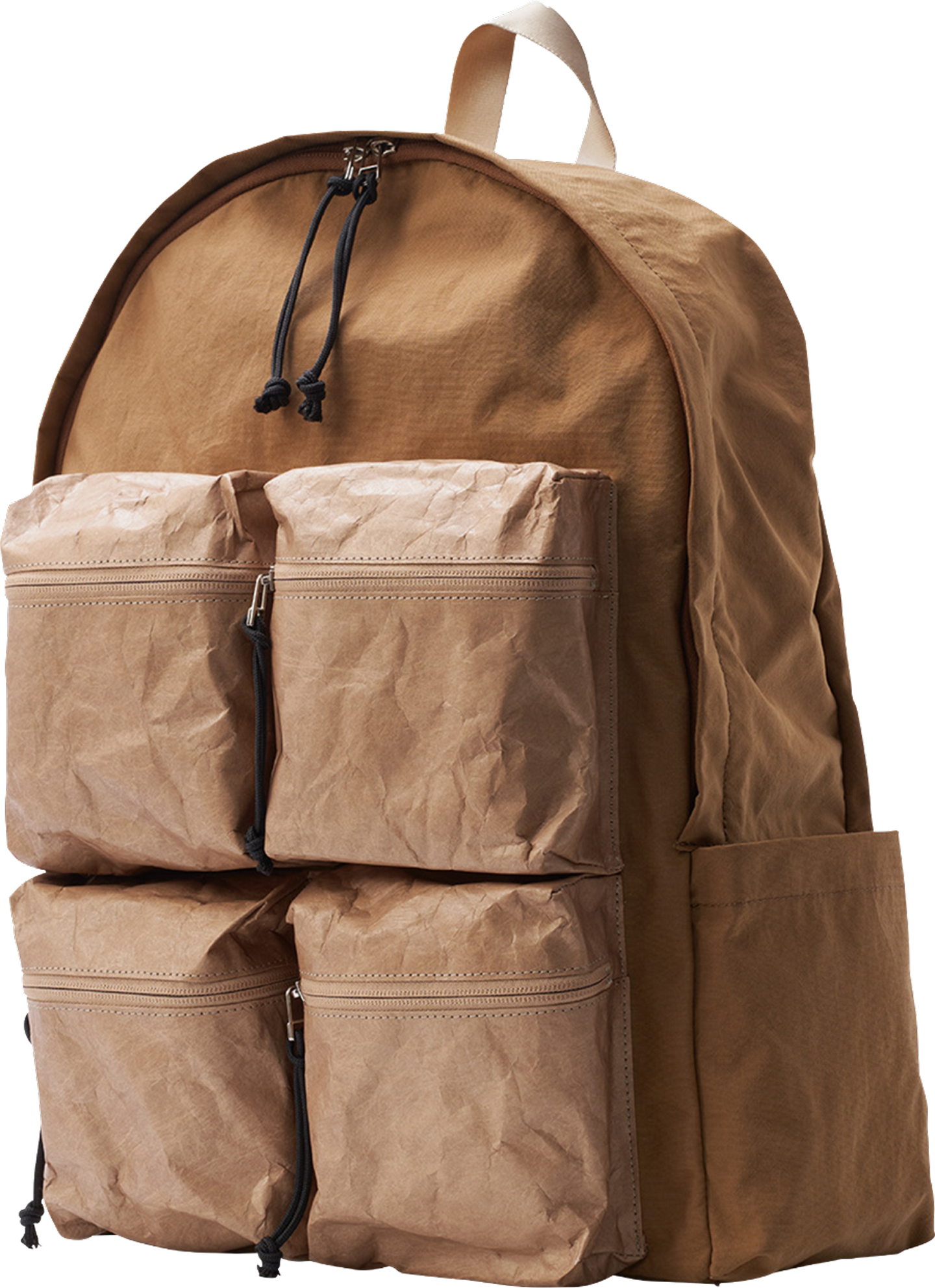 Multi Pocket Suspension Backpack (Beige) - beta post