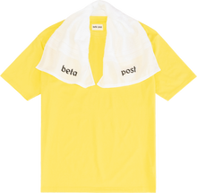 Load image into Gallery viewer, Neck Towel T-Shirt (Yellow) - beta post
