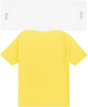 Load image into Gallery viewer, Neck Towel T-Shirt (Yellow) - beta post
