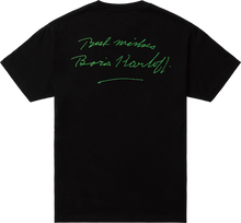 Load image into Gallery viewer, Best Wishes SS Tee (Black) - YOUNG COFFEE
