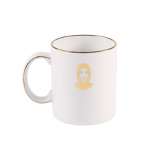 Load image into Gallery viewer, [Pre-Order] Kyne Gold Ceramic Tray &amp; Mug Set
