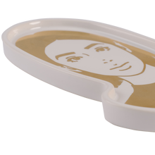 Load image into Gallery viewer, [Pre-Order] Kyne Gold Ceramic Tray &amp; Mug Set
