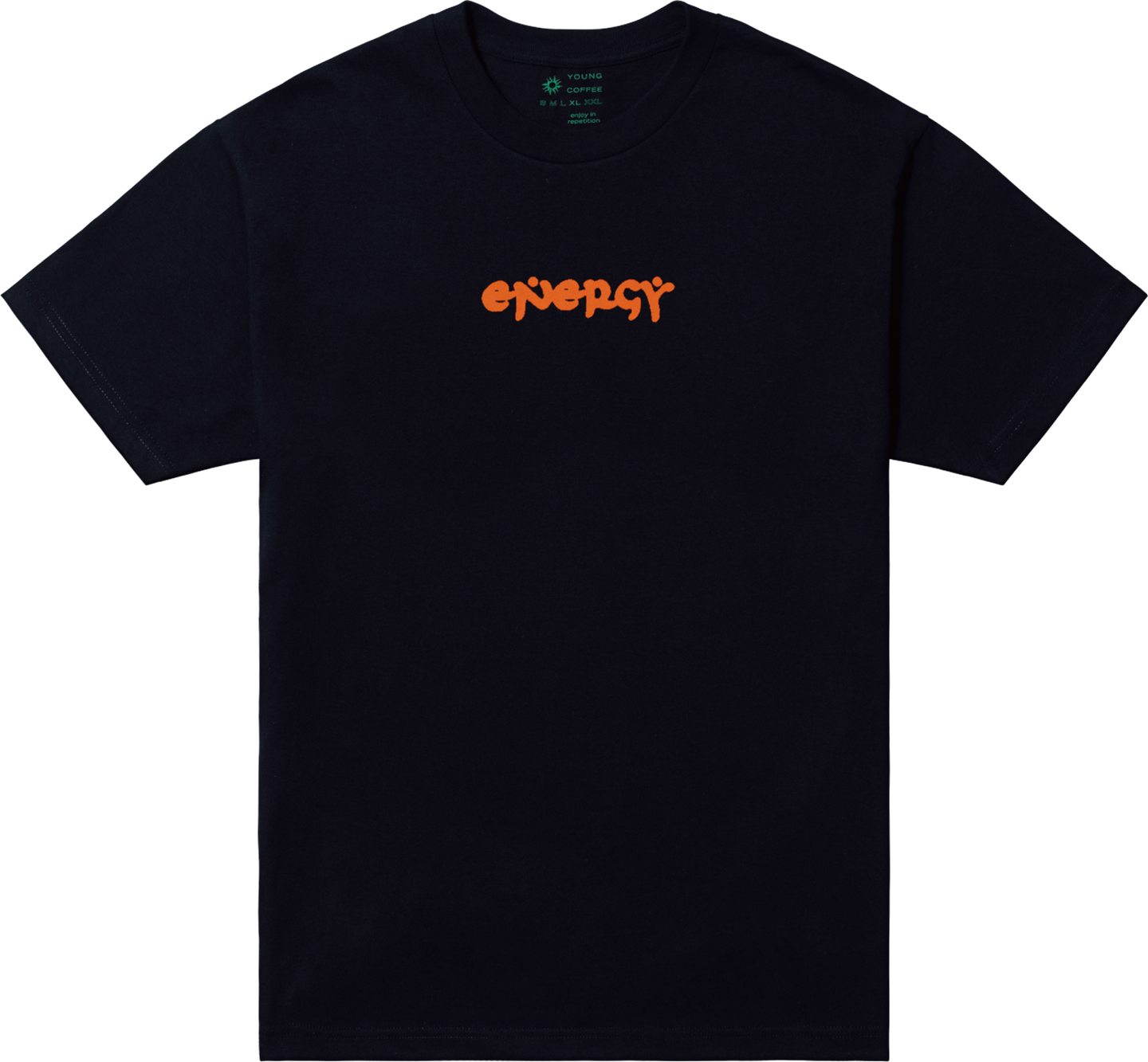 Energy SS Tee (Navy) - YOUNG COFFEE