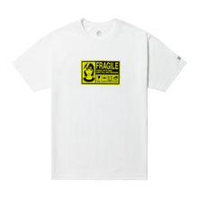 Load image into Gallery viewer, Fragile Label S/SL Tee (White / Yellow)
