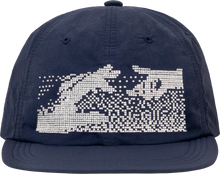Load image into Gallery viewer, Soft Brim 6 Panel Cap - Keep in Touch (Navy) - garbage
