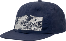 Load image into Gallery viewer, Soft Brim 6 Panel Cap - Keep in Touch (Navy) - garbage
