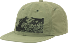 Load image into Gallery viewer, Soft Brim 6 Panel Cap - Keep in Touch (Olive) - garbage
