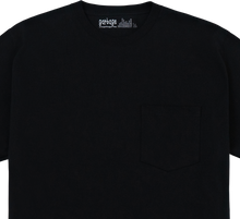 Load image into Gallery viewer, Plain Pocket Tee (Black) - garbage
