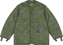 Load image into Gallery viewer, Reflective Basic Logo Liner Jacket (Olive)
