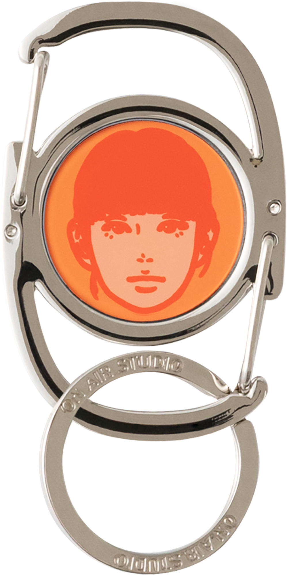 Kyne Carabiner V2 (Silver / Orange)