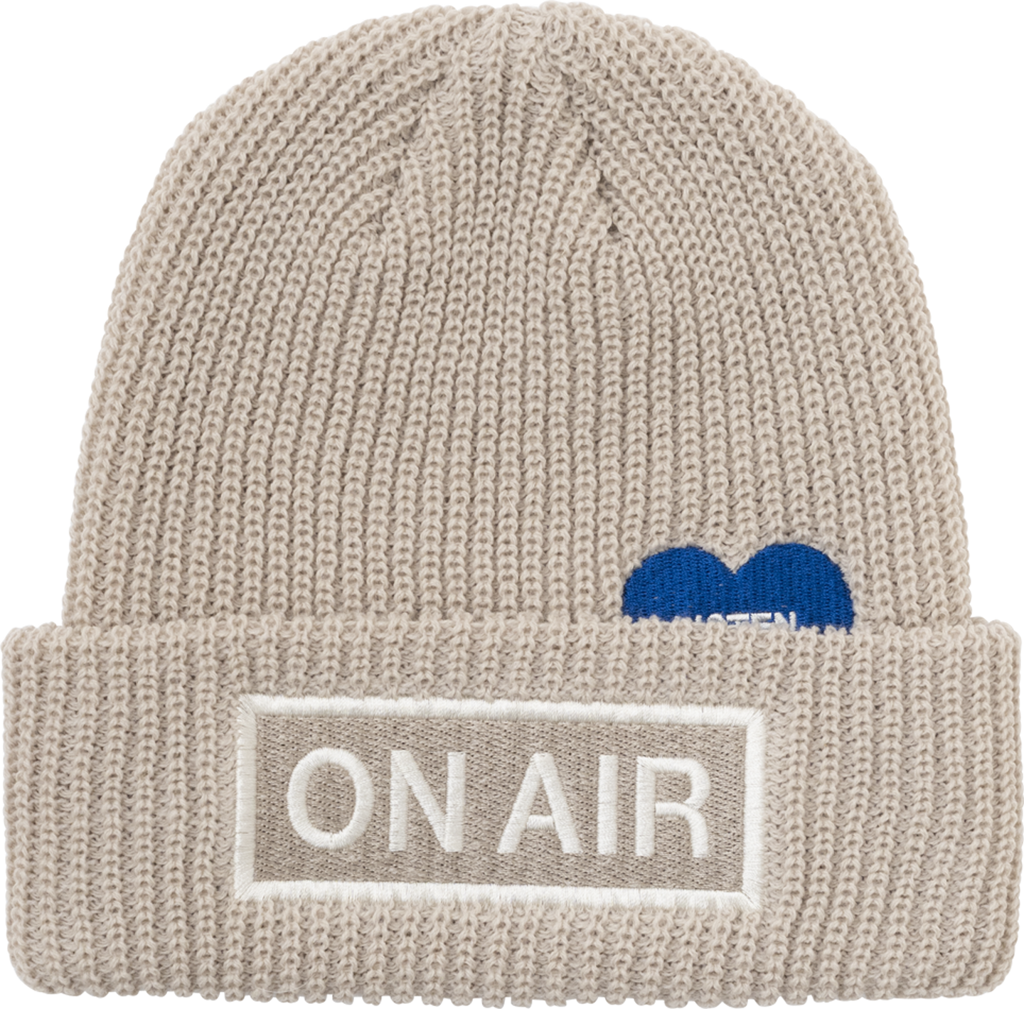 Basic Logo Cuff Beanie (Sandstone)