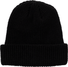 Load image into Gallery viewer, Basic Logo Cuff Beanie (Black)
