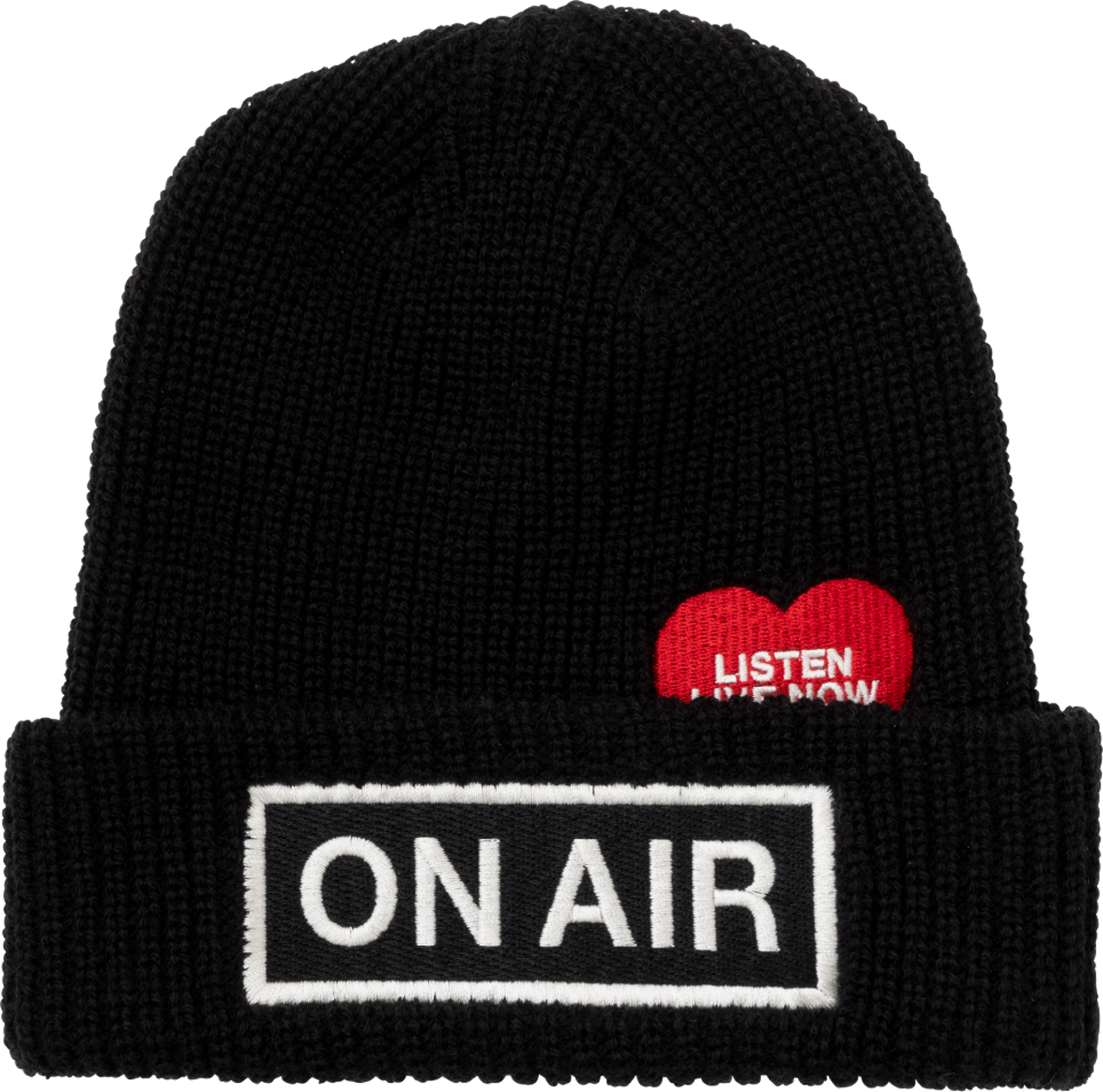 Basic Logo Cuff Beanie (Black)