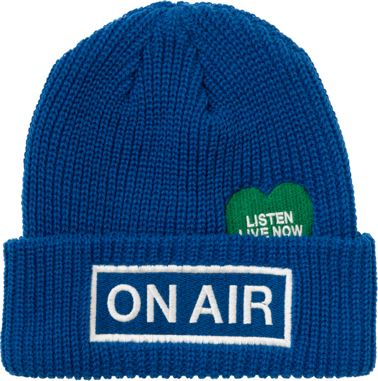 Basic Logo Cuff Beanie (Royal)
