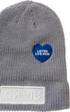 Load image into Gallery viewer, Basic Logo Cuff Beanie (Grey)
