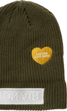 Load image into Gallery viewer, Basic Logo Cuff Beanie (Army)
