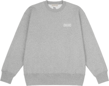 Load image into Gallery viewer, Basic Logo Heavyweight Fleece Crew (Grey Heather)
