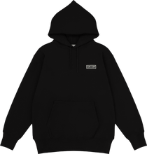 Load image into Gallery viewer, Basic Logo Heavyweight Fleece Pullover Hoodie (Black)
