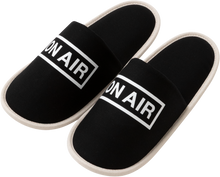 Load image into Gallery viewer, Basic Logo Room Shoes (Black)

