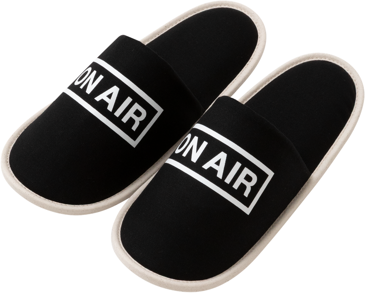 Basic Logo Room Shoes (Black)