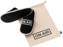 Load image into Gallery viewer, Basic Logo Room Shoes (Black)
