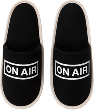 Load image into Gallery viewer, Basic Logo Room Shoes (Black)
