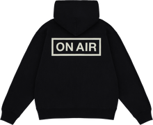 Load image into Gallery viewer, Basic Logo Heavyweight Fleece Full Zip Hoodie (Black)
