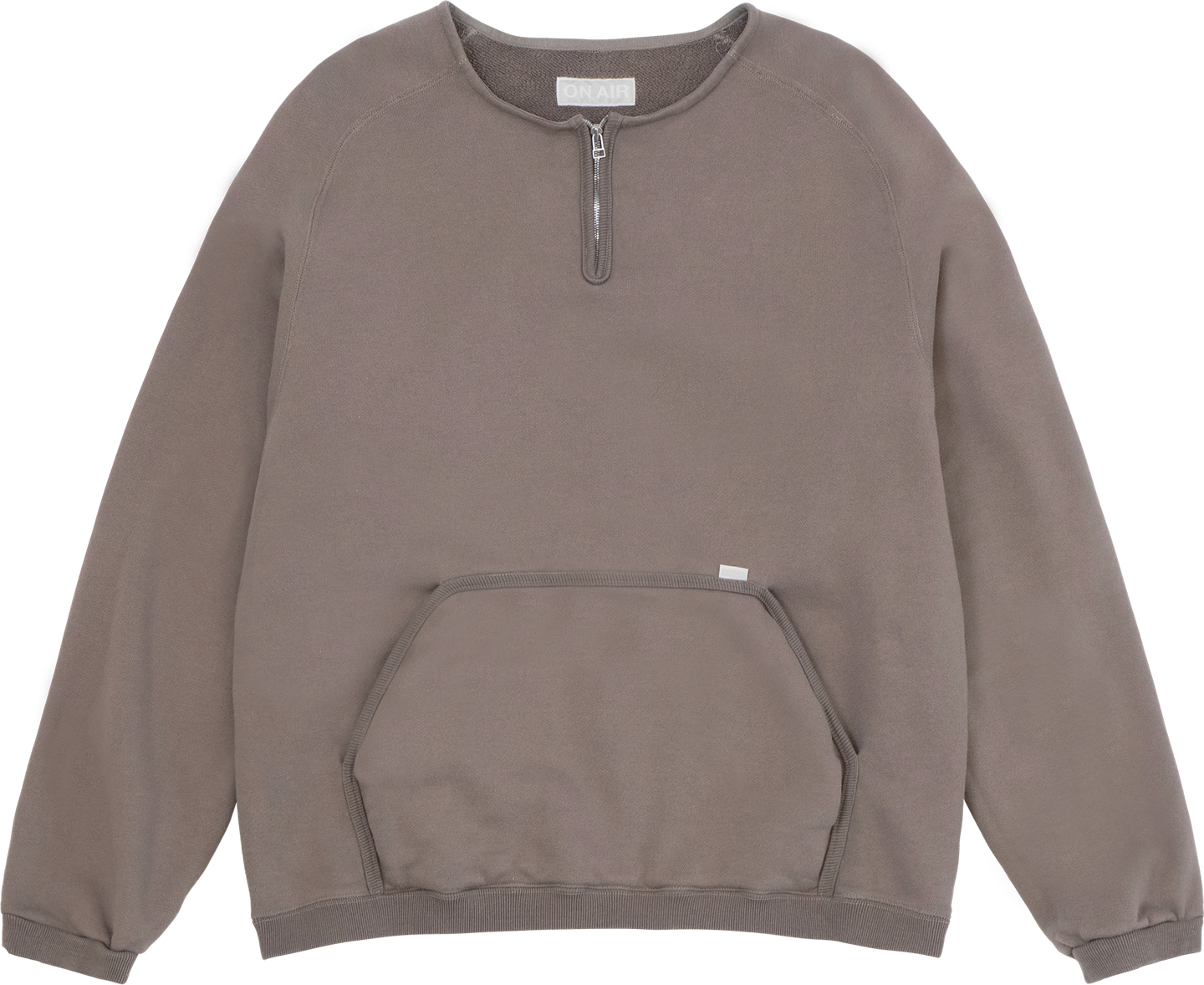 Half Zip Sweat Crew (Grey)