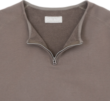Load image into Gallery viewer, Half Zip Sweat Crew (Grey)

