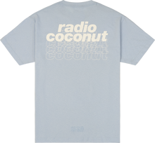 Load image into Gallery viewer, Radio Coconut #2 S/SL Tee (Powder BLue)
