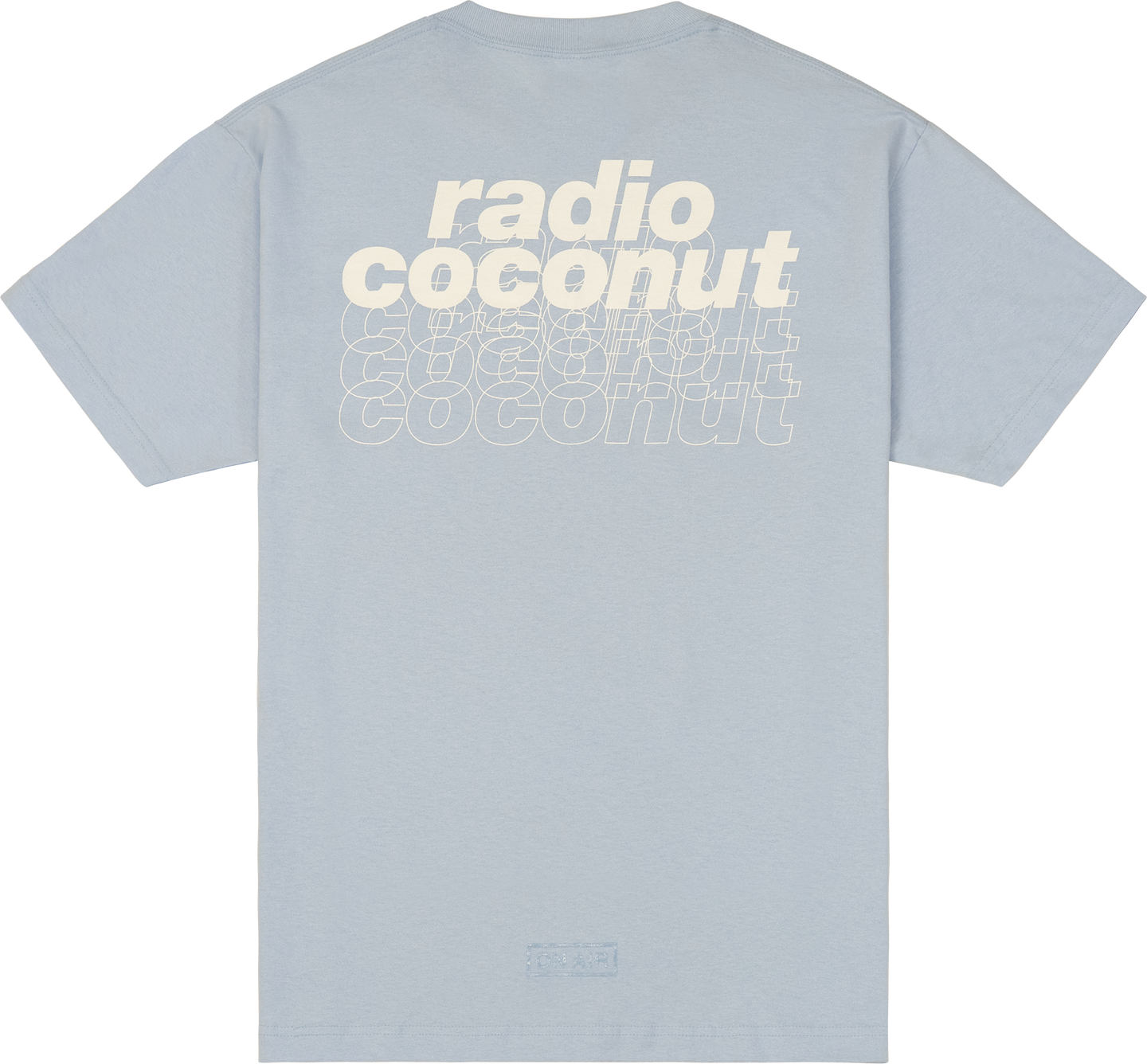 Radio Coconut #2 S/SL Tee (Powder BLue)