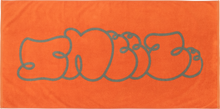 Load image into Gallery viewer, Sneeze Logo Beach Towel (Orange)

