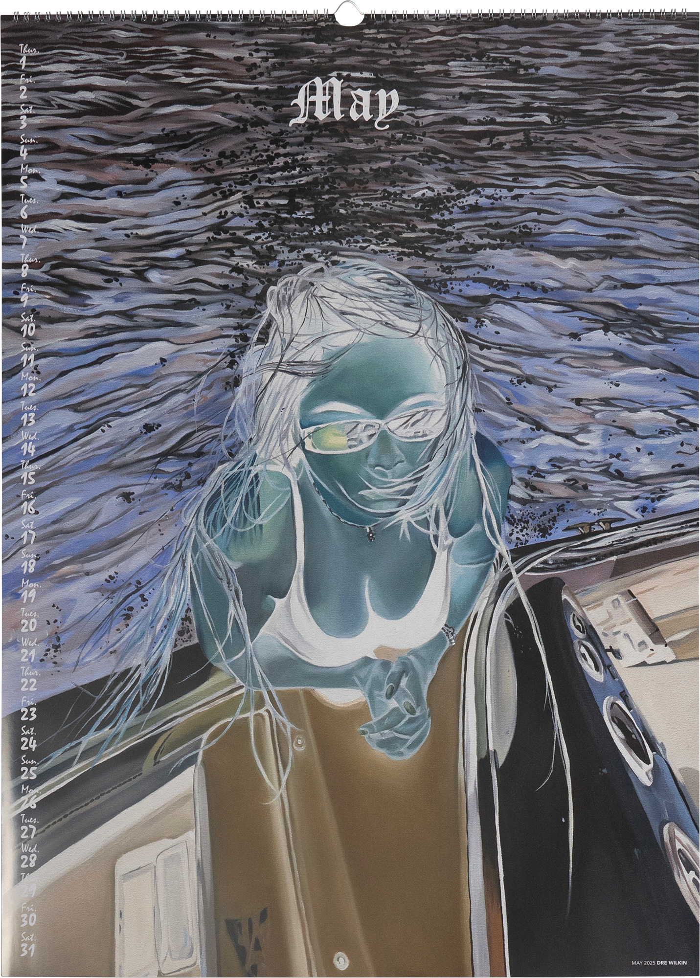 カレンダー・スケジュール 2025 Sneeze magazine Poster Calendar SNEEZE 2025 Premium Poster Calendar – Palm Isle Skateshop