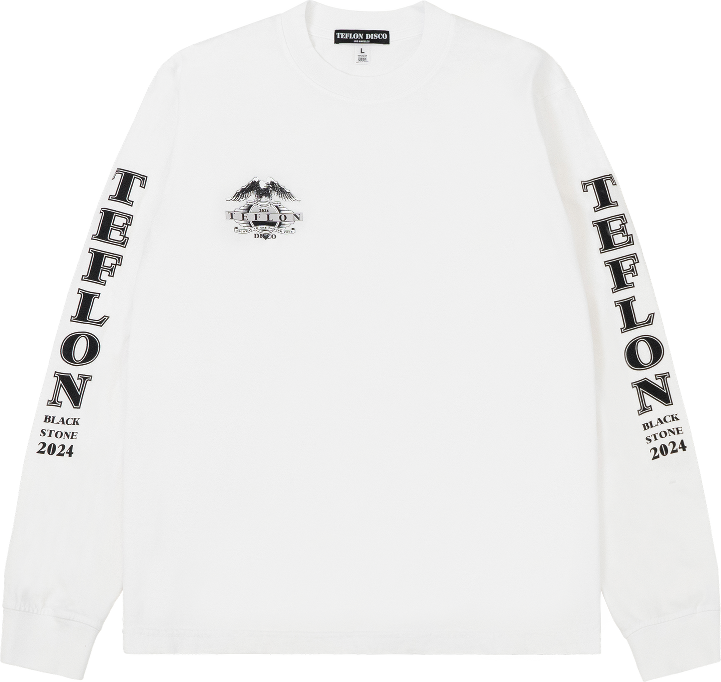 Blackstone L/SL Tee (White)